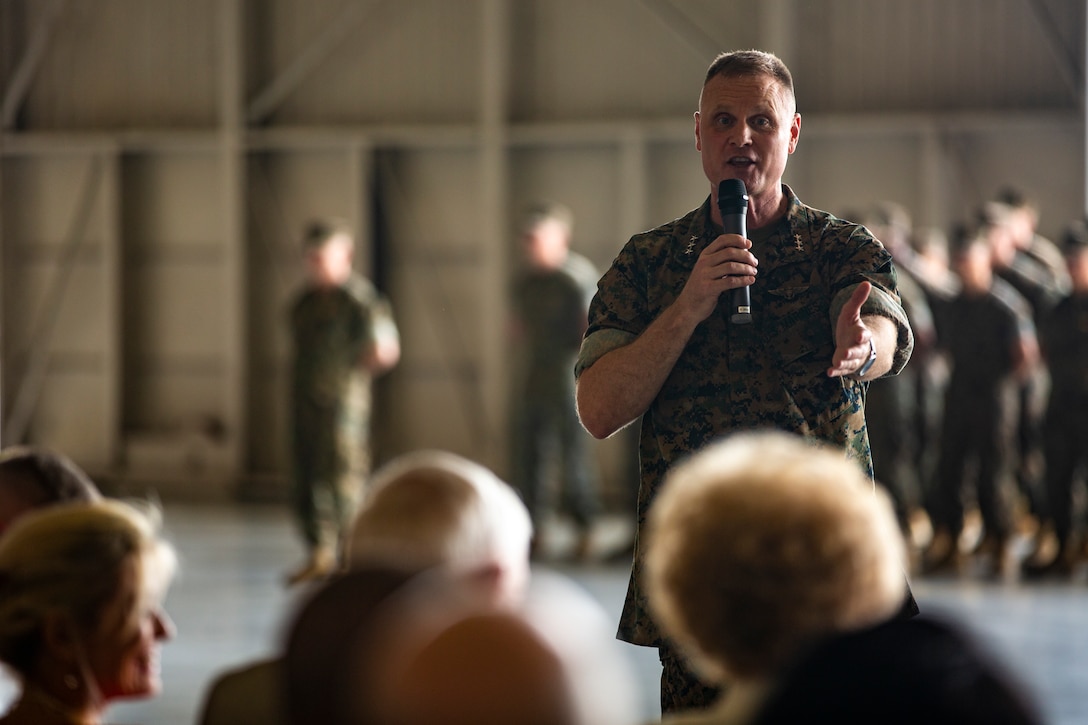 4th MAW Change of Command