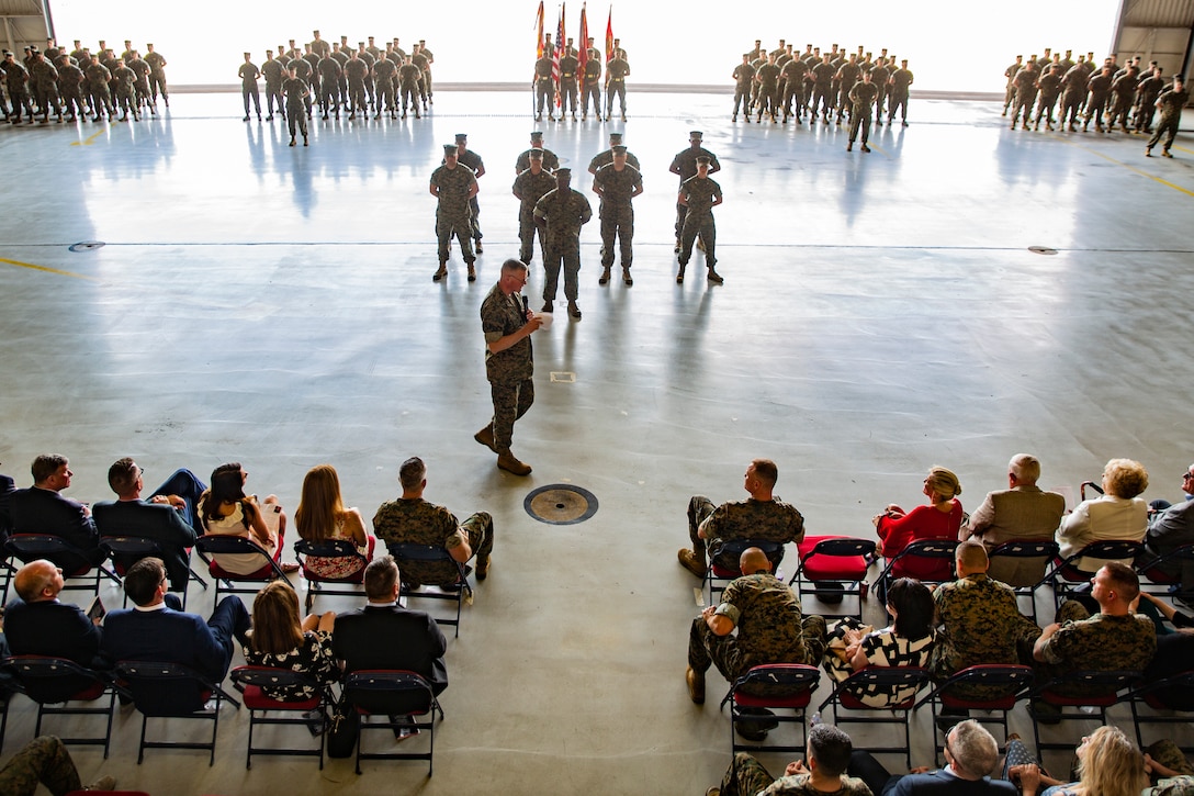 4th MAW Change of Command