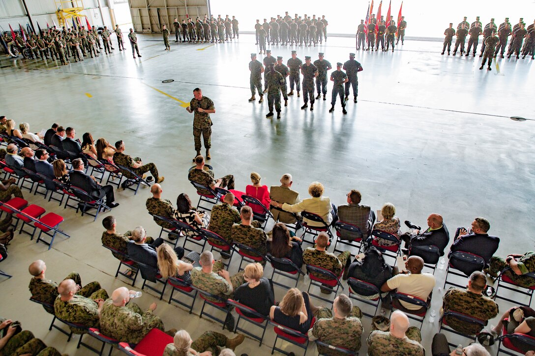 4th MAW Change of Command