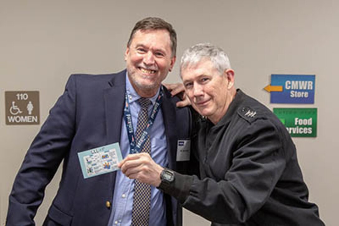 NAVSEA Commander Vice Admiral Moore talks work-life balance, independent technical authority, high velocity learning during visit to NUWC Division Newport