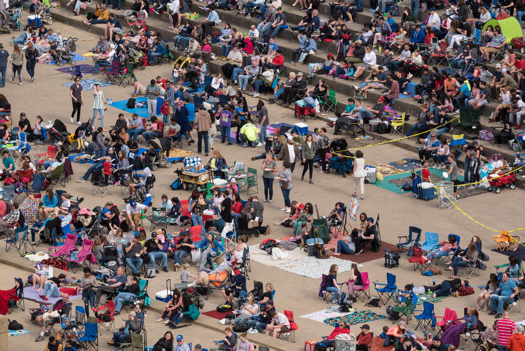 Thunder Over Louisville drew hundreds of thousands of spectators to the banks of the Ohio River in downtown Louisville, Ky., April 13, 2019. The annual event has grown to become one of the largest single-day air shows in North America. (U.S. Air National Guard photo by Dale Greer)