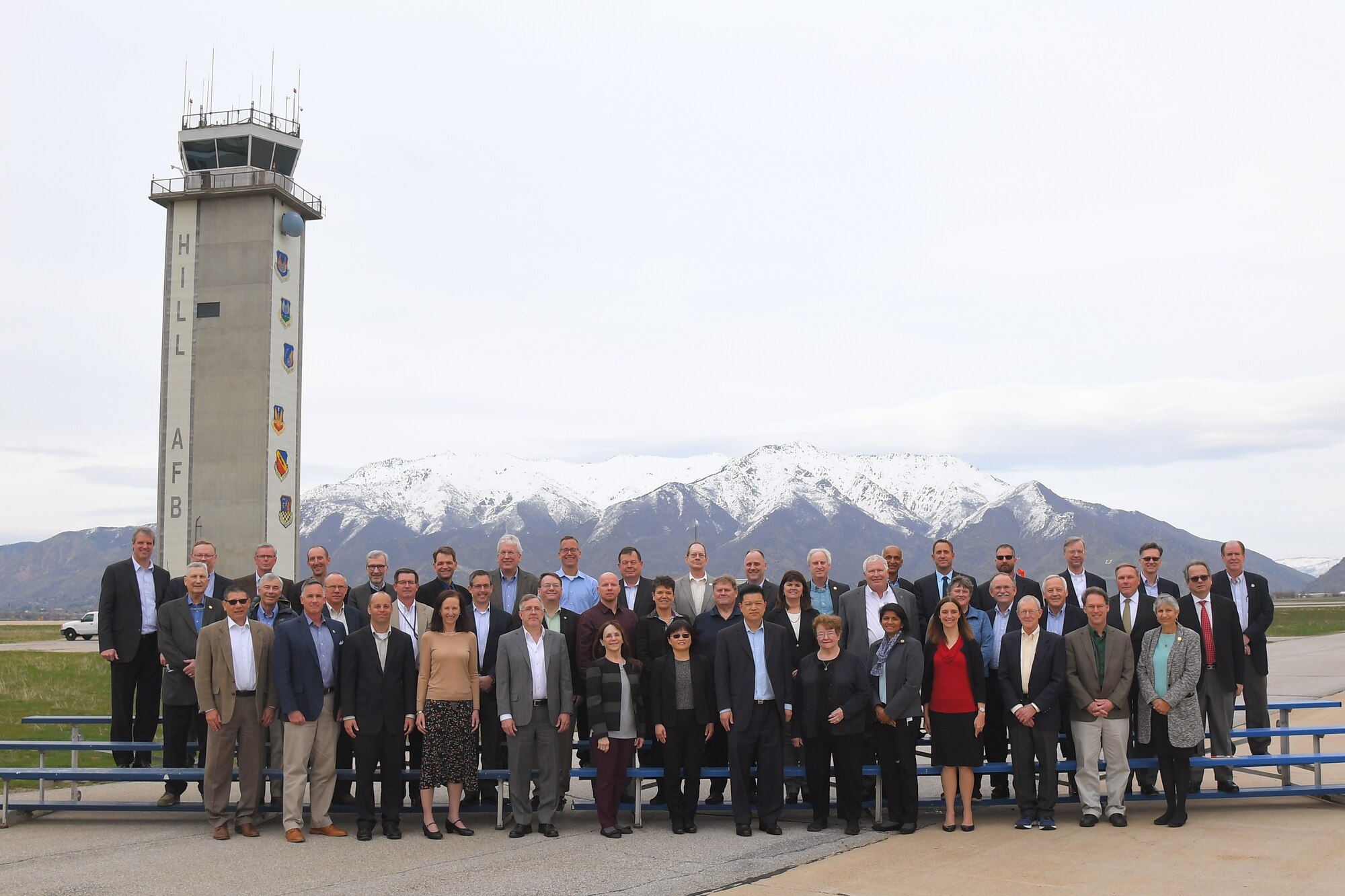 The Air Force Scientific Advisory Board (SAB) during its spring session April 8, 2019, at Hill Air Force Base, Utah. The SAB is made up of some the nation’s leading experts in science, technology and engineering and provides advice on matters of science and technology relating to the Air Force mission. (U.S. Air Force photo by Todd Cromar)