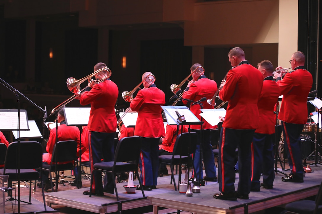 On April 7, 2019, kids of all ages were swinging in their seats as "The President's Own" United States Marine Band demonstrated the incredible sound of big band music!