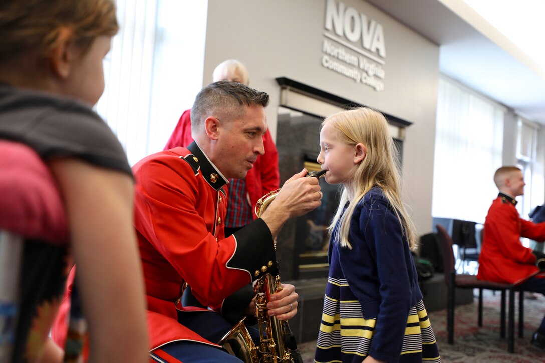 On April 7, 2019, kids of all ages were swinging in their seats as "The President's Own" United States Marine Band demonstrated the incredible sound of big band music!