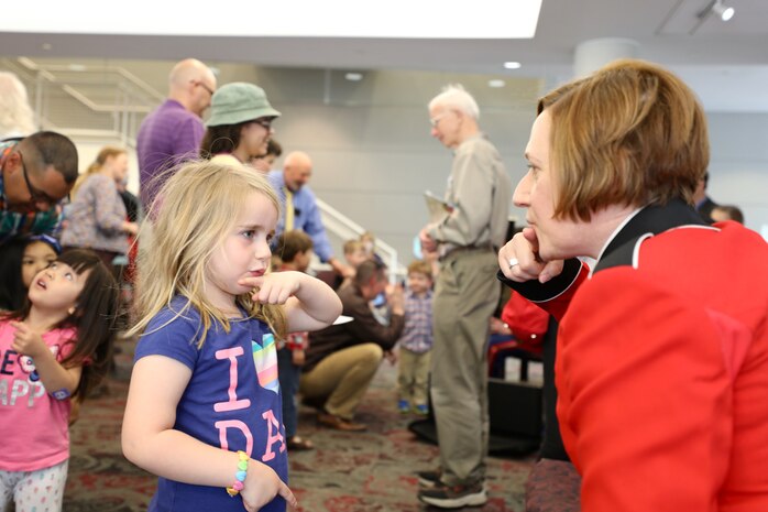 On April 7, 2019, kids of all ages were swinging in their seats as "The President's Own" United States Marine Band demonstrated the incredible sound of big band music!
