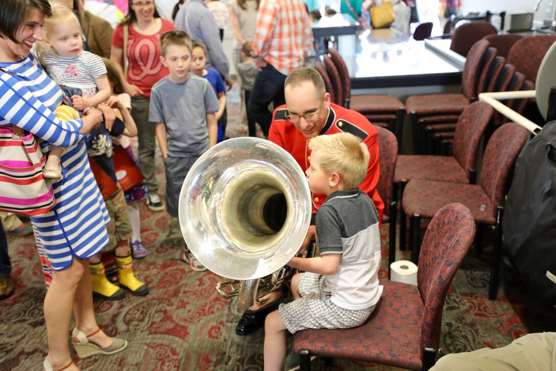 On April 7, 2019, kids of all ages were swinging in their seats as "The President's Own" United States Marine Band demonstrated the incredible sound of big band music!