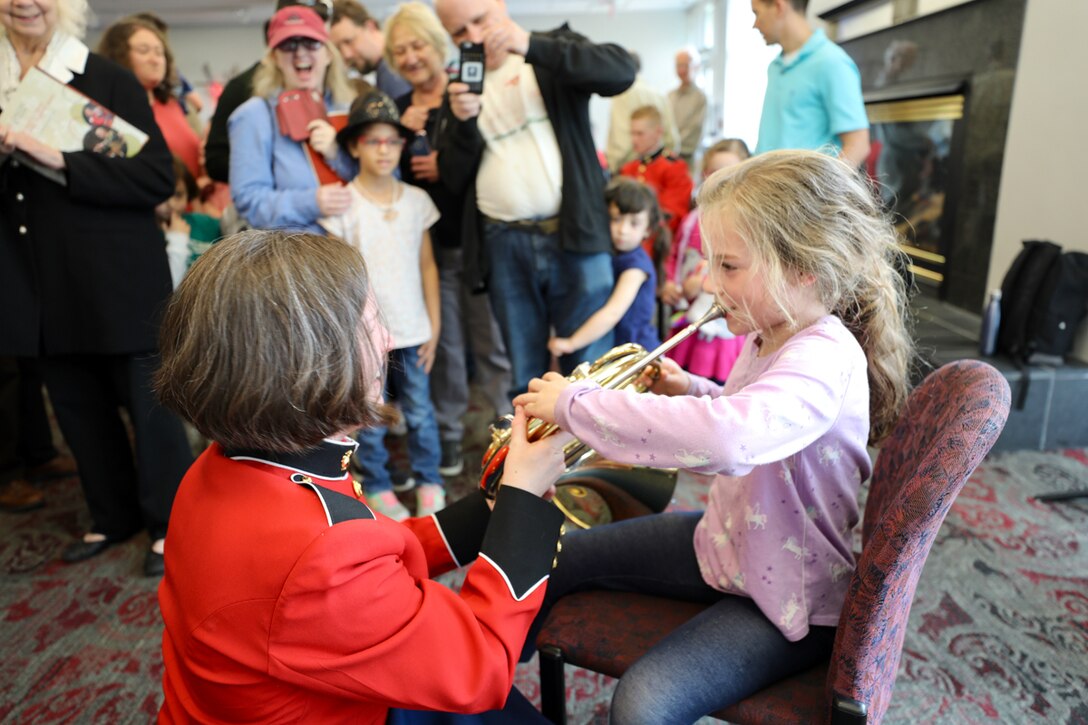 On April 7, 2019, kids of all ages were swinging in their seats as "The President's Own" United States Marine Band demonstrated the incredible sound of big band music!