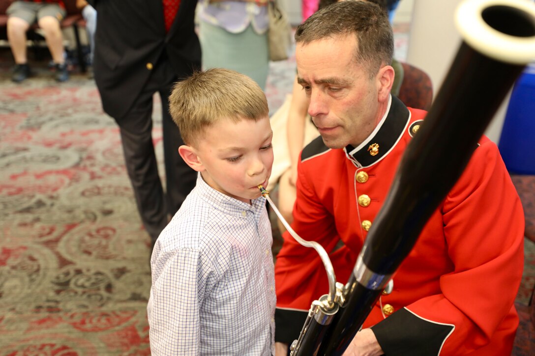 On April 7, 2019, kids of all ages were swinging in their seats as "The President's Own" United States Marine Band demonstrated the incredible sound of big band music!