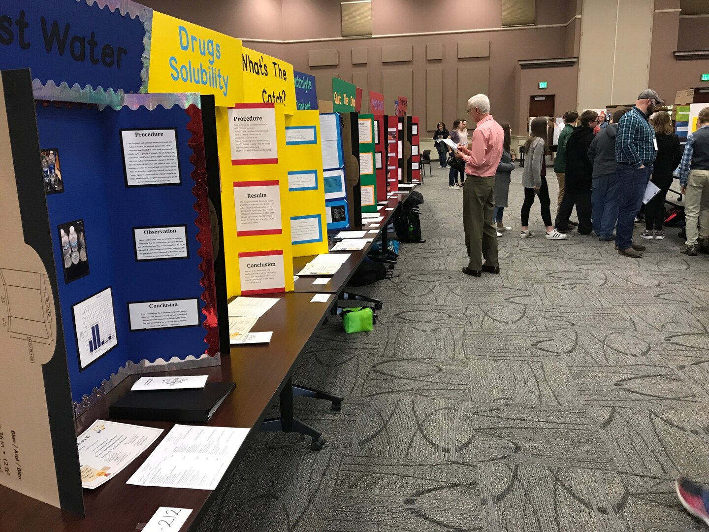 CRANE, Ind. – Naval Surface Warfare Center, Crane Division (NSWC Crane) Science, Technology, Engineering, and Math (STEM) Department hosted a youth science fair at WestGate Academy on April 4, 2019.
