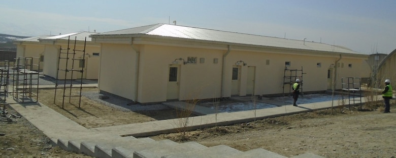 National Mission Brigade Barracks and Latrine Shower and Shave Camp Scorpion Project under construction.