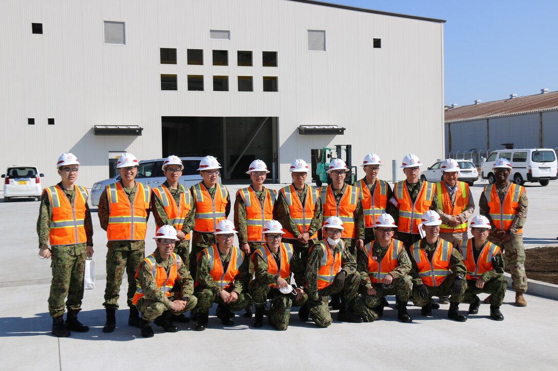 JGSDF Engineers visit the Depot