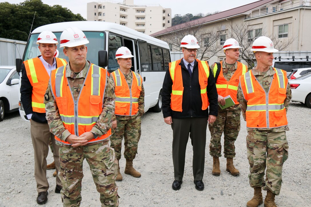 Senior Leaders visit the Yokosuka Child Development Center.