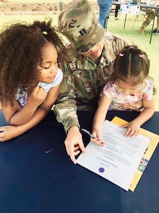 9th MSC honors its youngest heroes during the Month of the Military Child