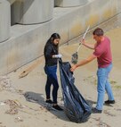 Days of Service: US service members clean up Yuu Beach