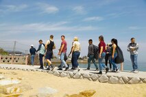Days of Service: US service members clean up Yuu Beach