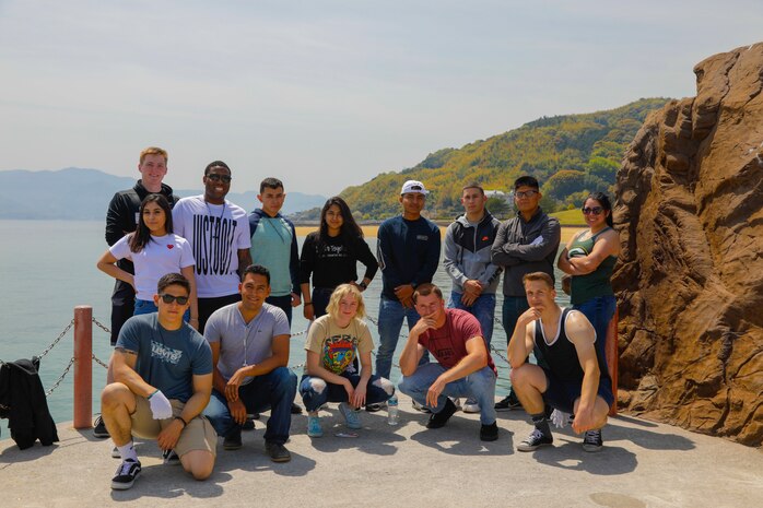 Days of Service: US service members clean up Yuu Beach
