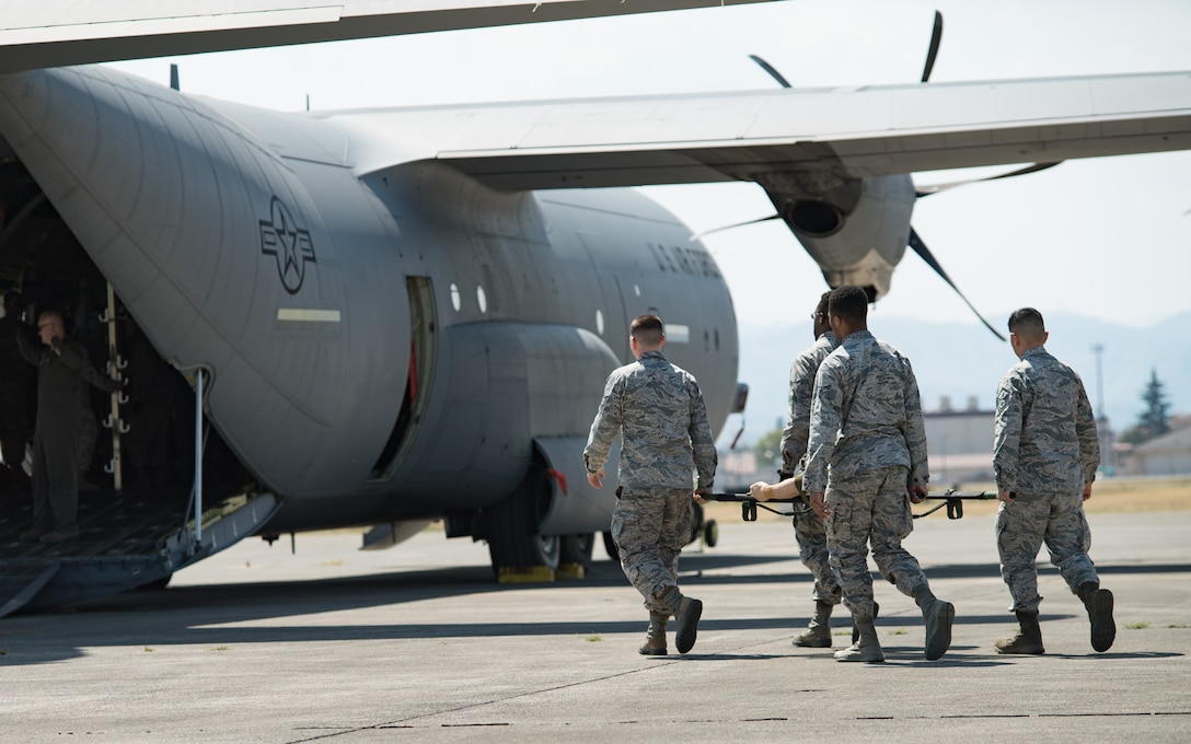 Patient air evacuation training