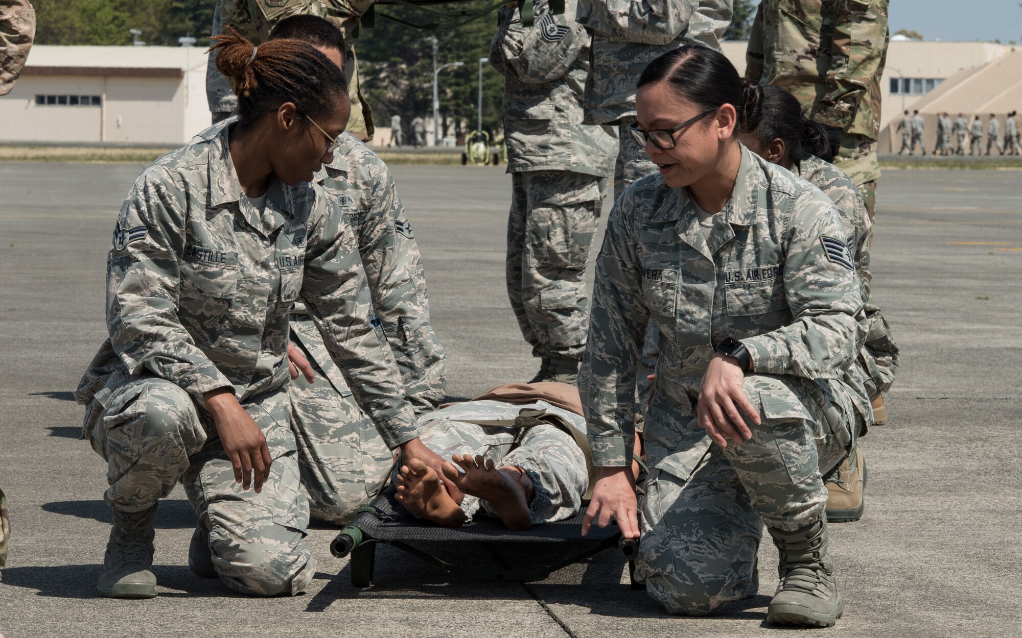 Patient air evacuation training