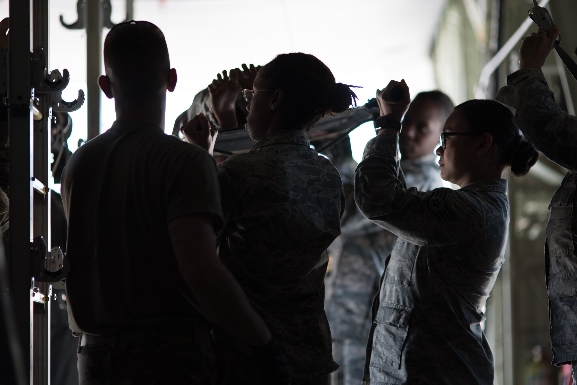 Patient air evacuation training