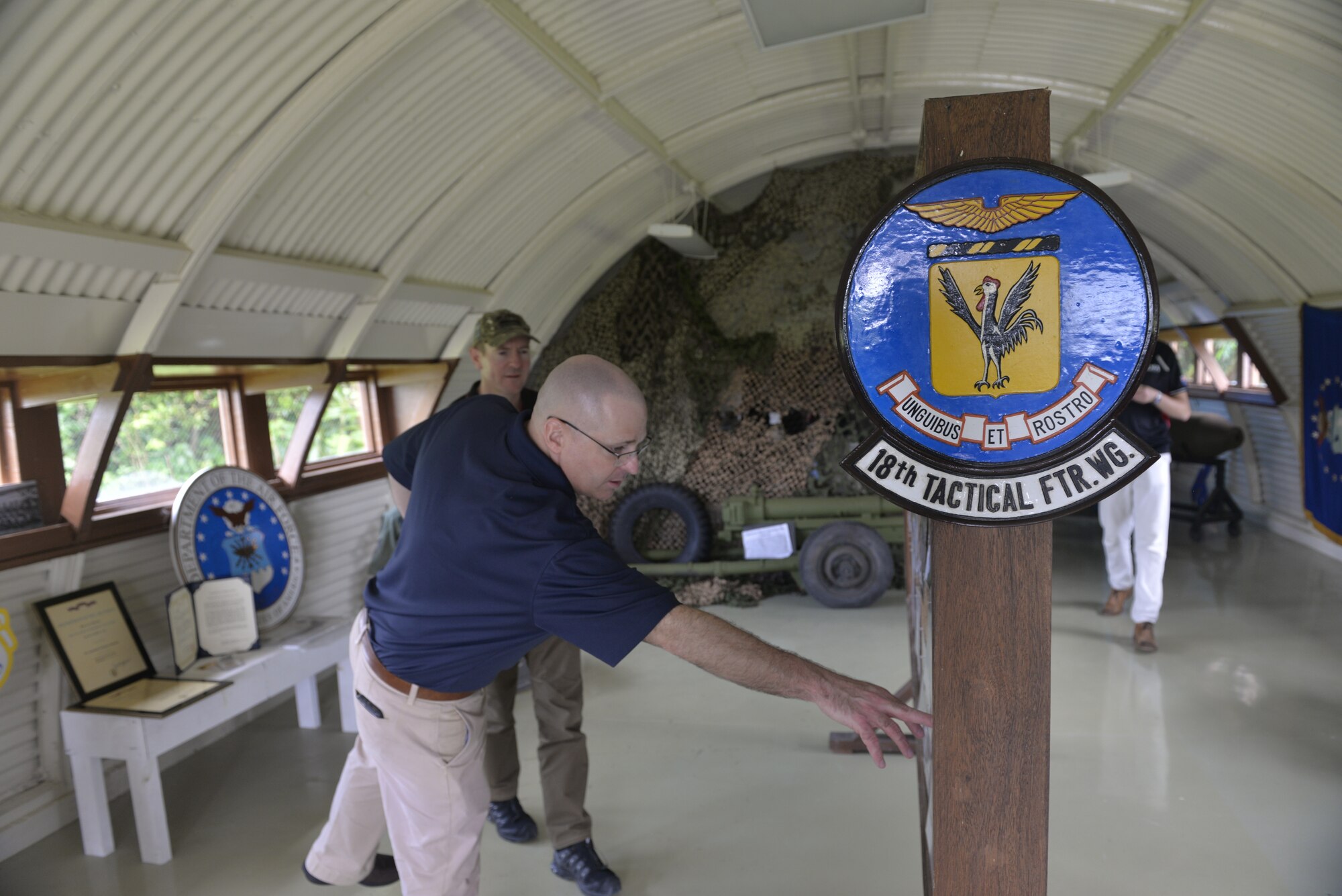ADFA visits KAB, learns about the Battle of Okinawa