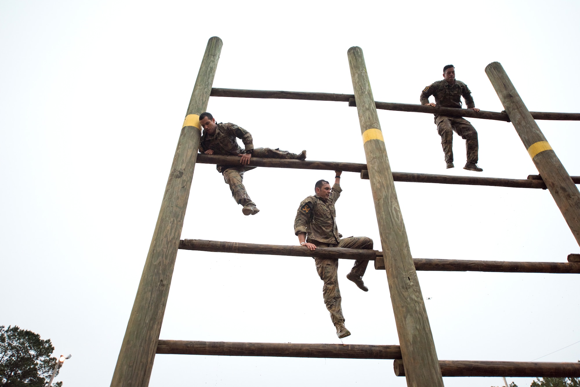 Airmen compete in the Malvesti portion of the Best Ranger Competition