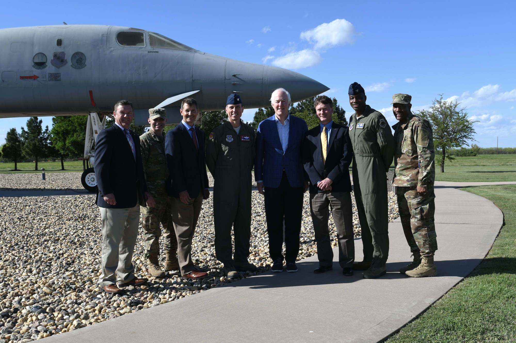 U.S. Senator John Cornyn visits Dyess