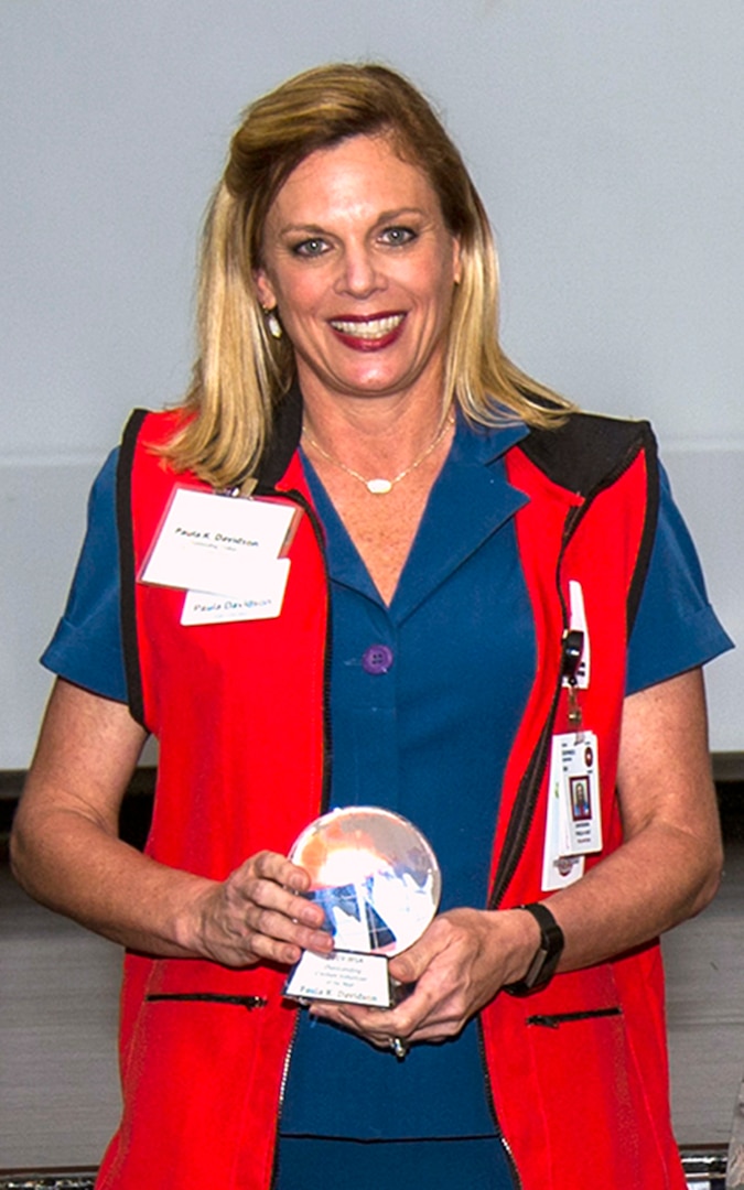 Outstanding Civilian Volunteer of the Year, Paula Davidson, U.S. Army Institute of Surgical Research Burn Center Burn Intensive Care Unit