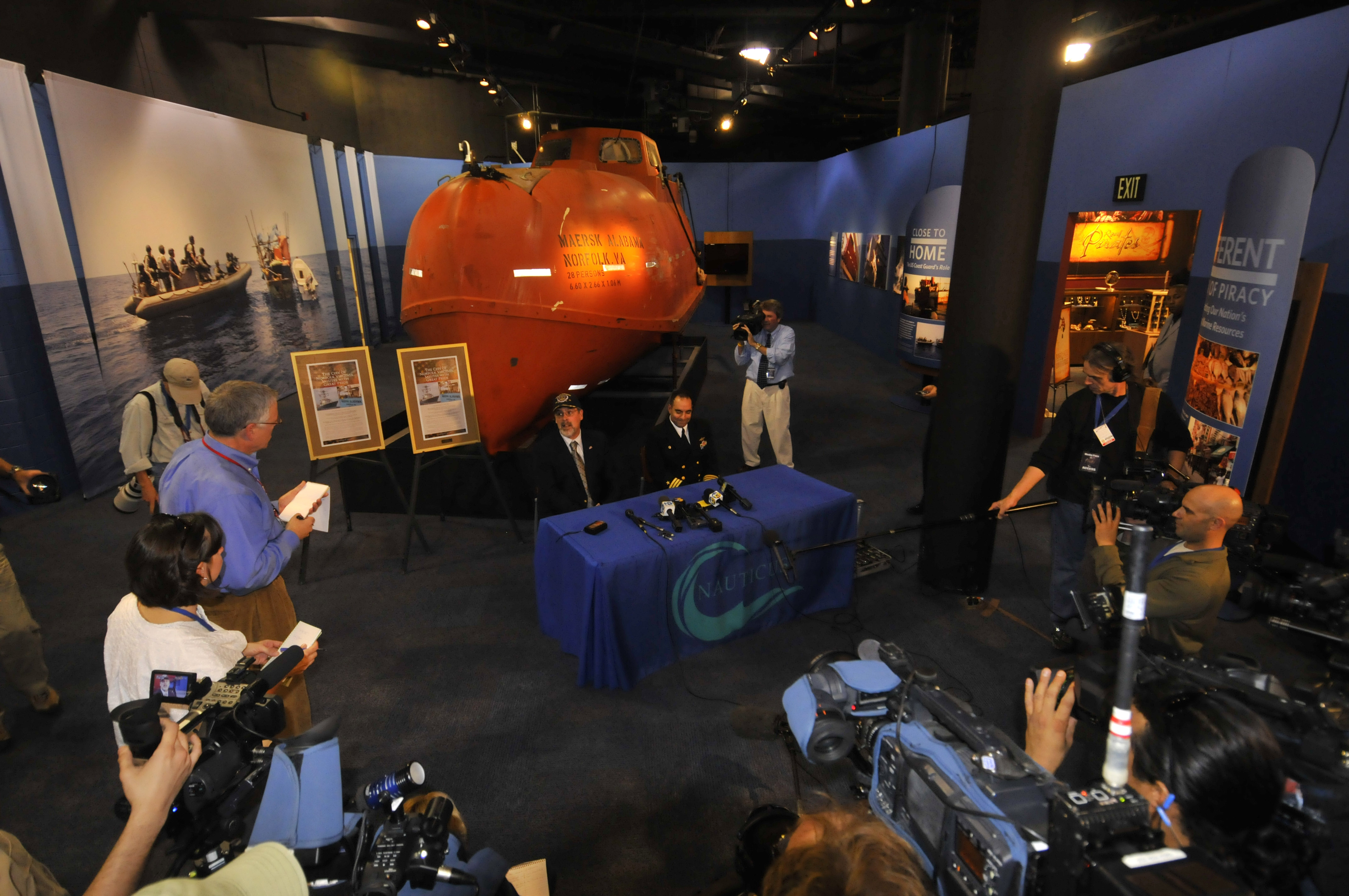 Life Raft At Nauticus