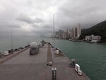 7th Fleet Flagship USS Blue Ridge Arrives in Hong Kong