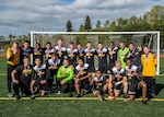 NAVAL STATION EVERETT, Wash.  (April 20, 2019) Army wins the 2019 Armed Forces Men's Soccer Championship held at Naval Station Everett, Wash. from 14-20 April, featuring Service members from the Army, Marine Corps, Navy (including Coast Guard) and Air Force. (U.S. Navy photo by MC2 Ian Carver/Released)