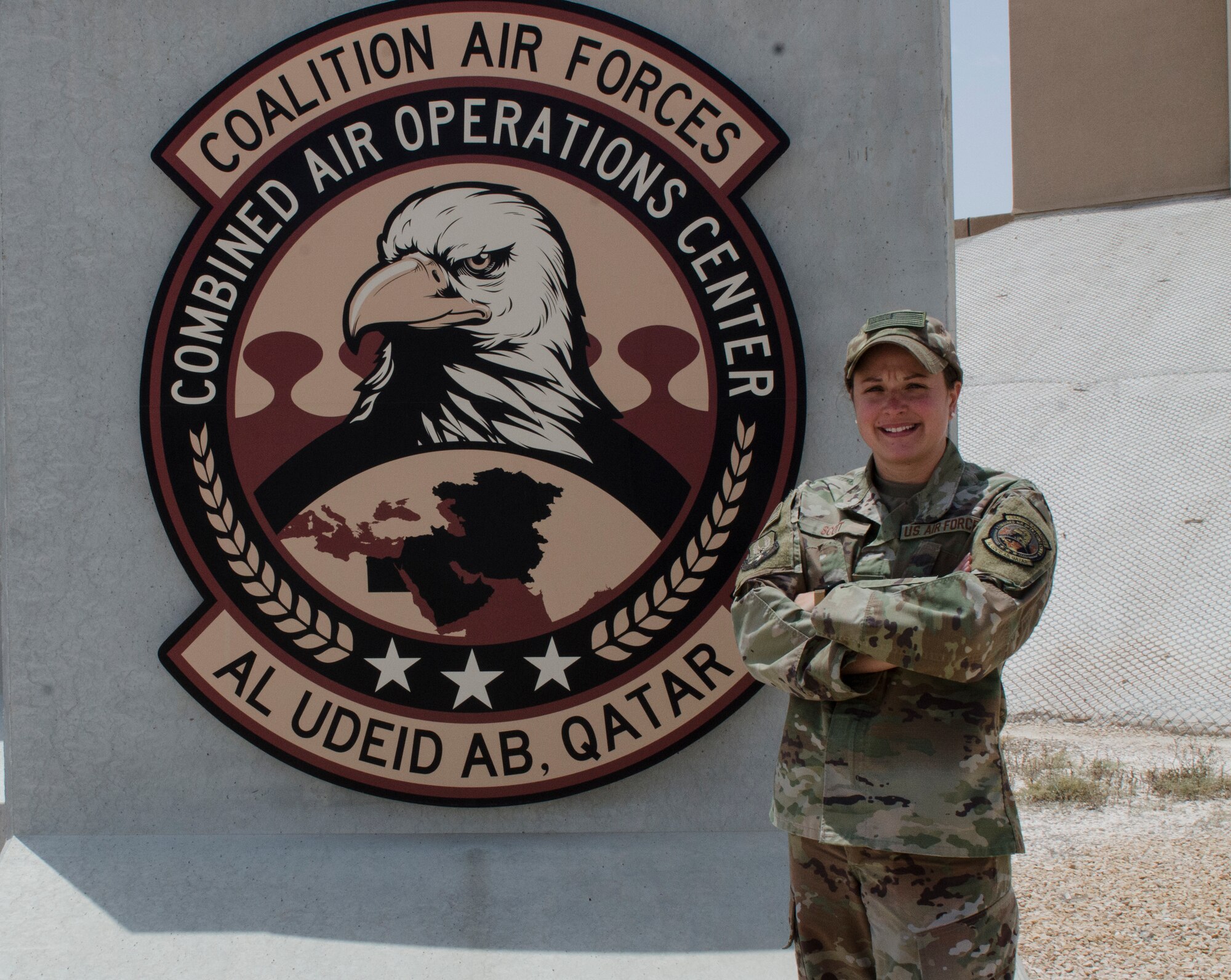 A photo of Master Sgt. Samantha Scott.
