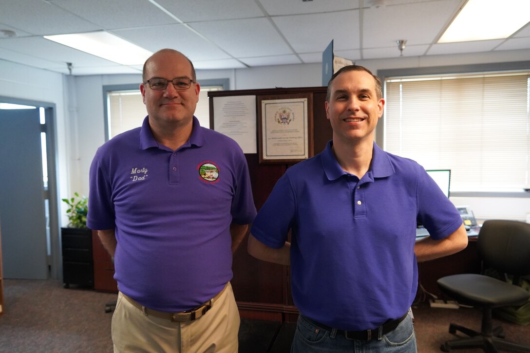 914th celebrates Purple Up! Day