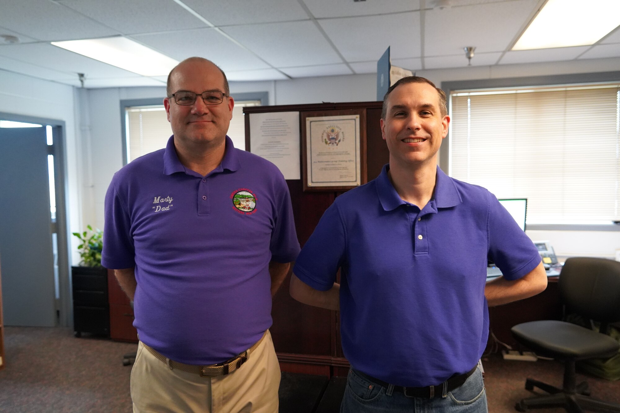 914th celebrates Purple Up! Day