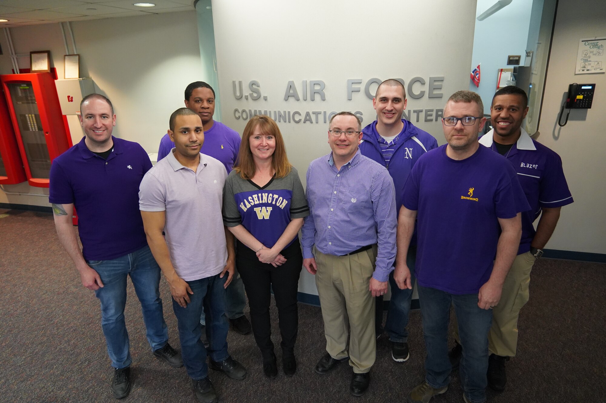914th celebrates Purple Up! Day