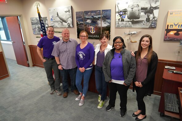 914th celebrates Purple Up! Day