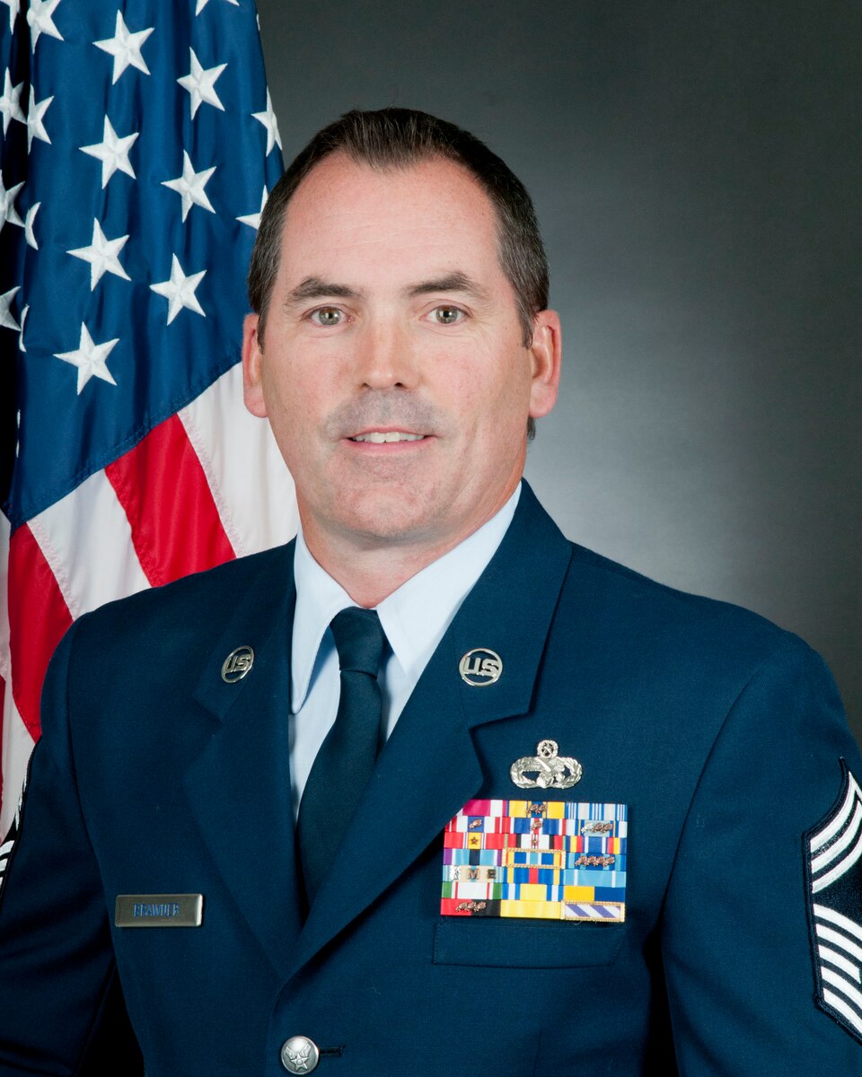Chief Master Sgt. Troy Brawner is the 167th Airlift Wing Command Chief.