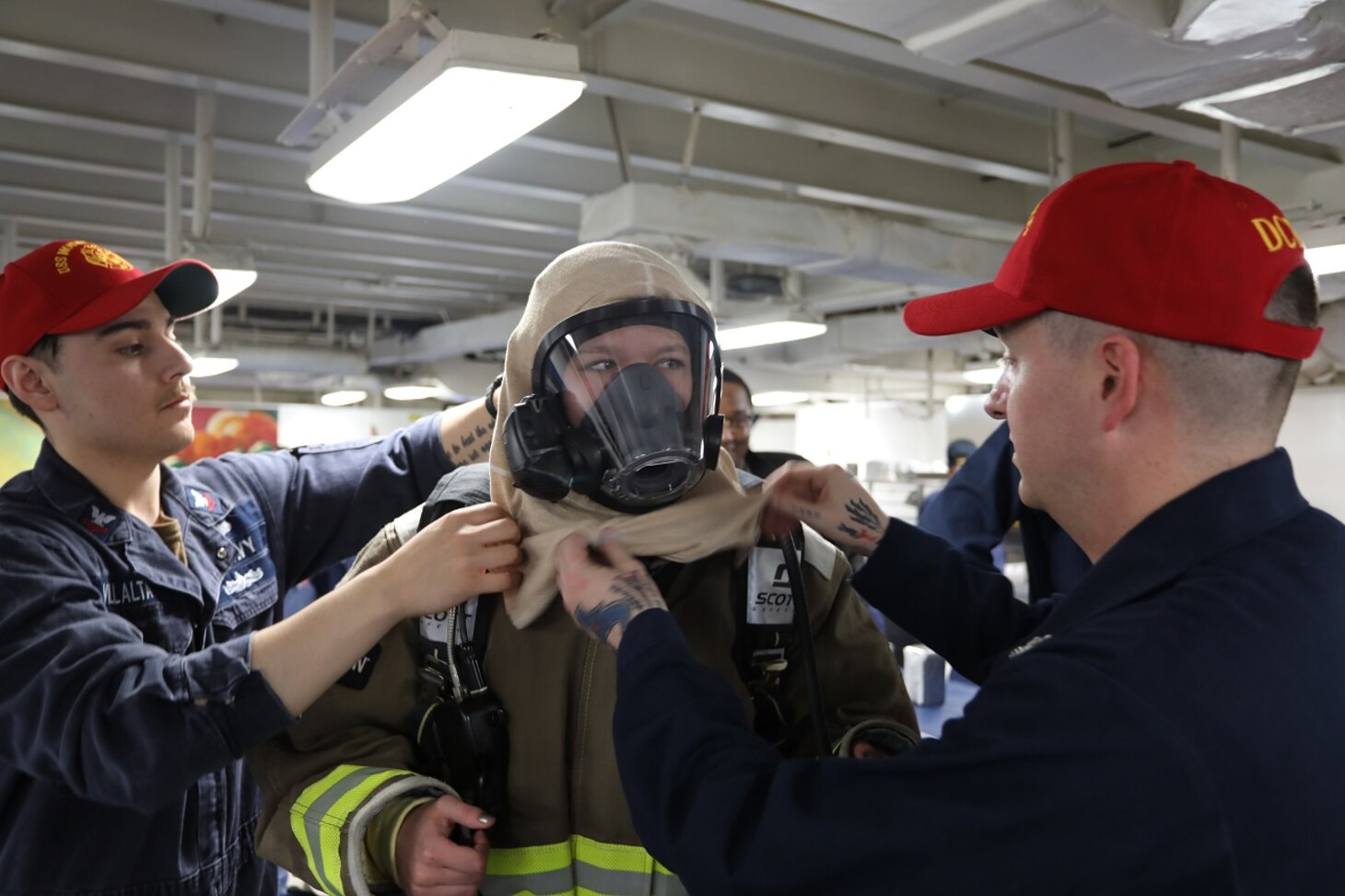 The Mount Whitney hosted families and friends during a scheduled transit from Augusta Bay, Italy to the flagship’s forward-deployed homeport of Gaeta, Italy, April 17-19, 2019. Mount Whitney, forward-deployed to Gaeta, Italy, operates with a combined crew of U.S. Navy Sailors and Military Sealift Command civil service mariners.