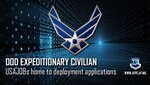 Civilian Airmen who wish to volunteer for a deployment now have the benefit of using USAJOBs to submit their applications, which enhances their ability to pursue expeditionary civilian opportunities.