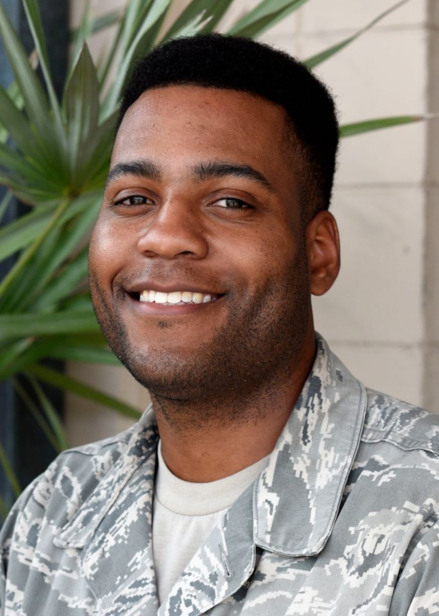 Staff Sgt. Jarrod Peterson, sexual assault Victim Advocate, tells his story and poses for a photo on April 10, 2019, at Patrick Air Force Base, Fla. Peterson volunteered to be a Victim Advocate after someone close to him was sexually assaulted and he realized his passion for protecting those around him. (U.S. Air Force photo by Airman 1st Class Zoe Thacker)