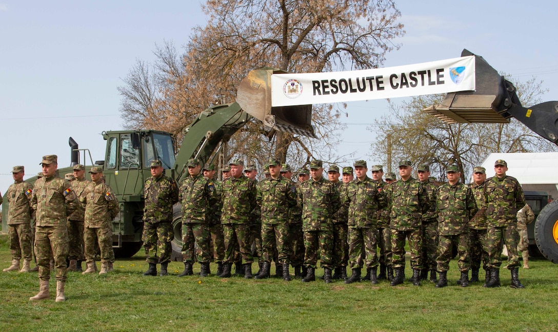 Engineers pave way for Resolute Castle 19 with ceremony