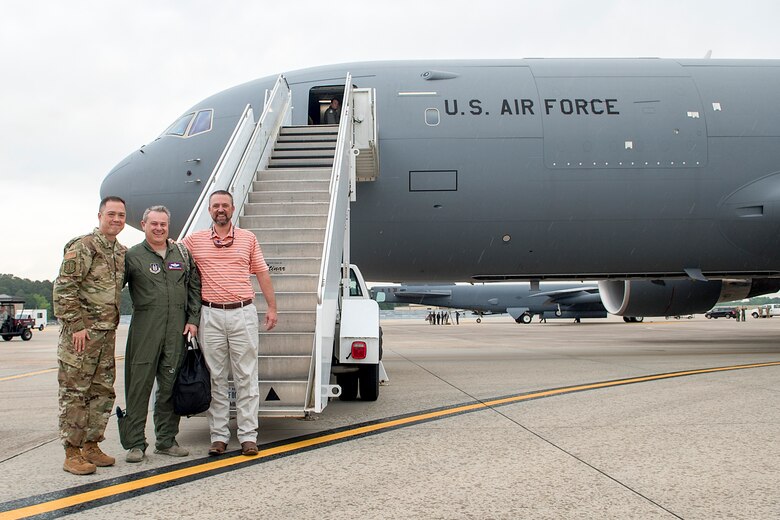 KC-46 At Seymour for Airshow