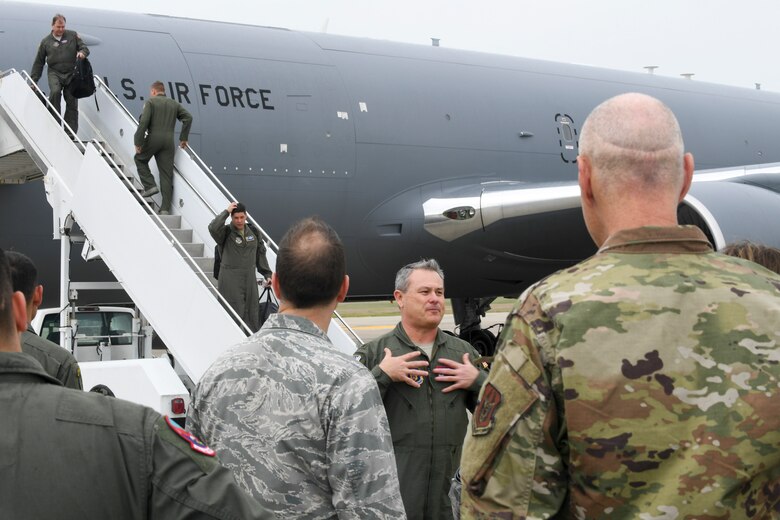 KC-46 At Seymour for Airshow