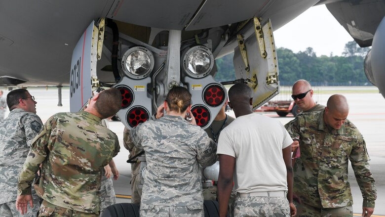 KC-46 At Seymour for Airshow