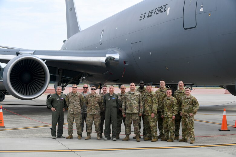 KC-46 At Seymour for Airshow