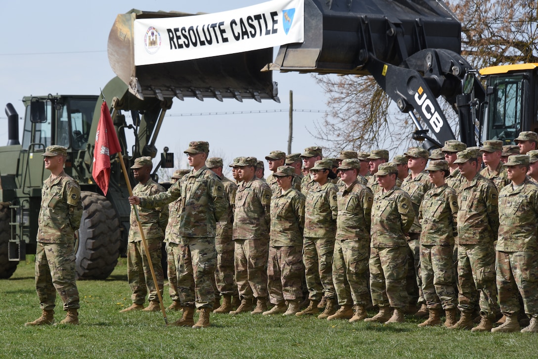 Resolute Castle 19 opening ceremony, Cincu, Romania