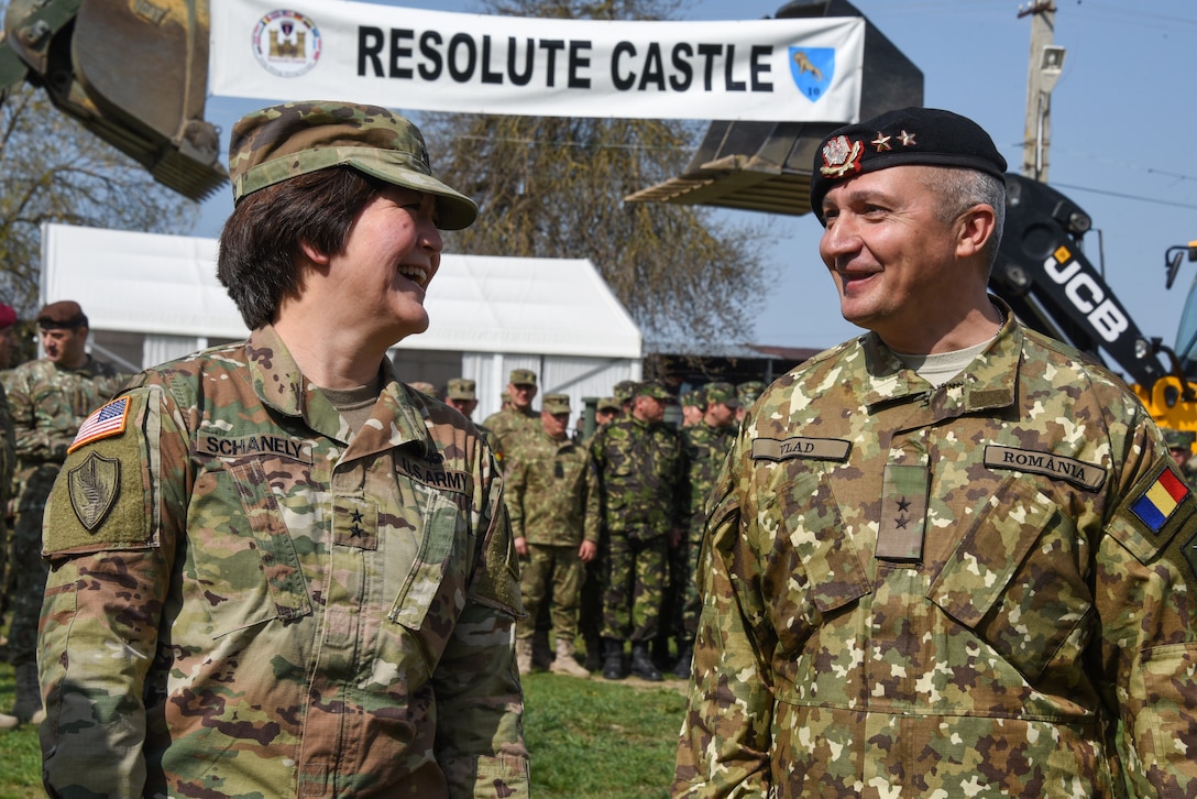 Resolute Castle 19 opening ceremony, Cincu, Romania