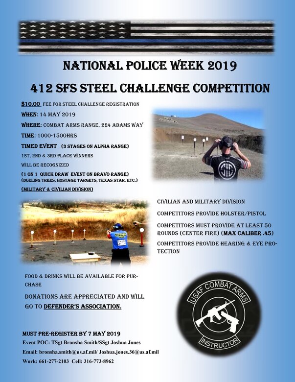 Police Week 2019, 412SFS Steel Challenge Competition