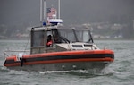 Members of Coast Guard Station Juneau test the capabilities of their new 29-foot Response Boat — SMALL II, in Juneau, Alaska, July 10, 2018. The RB-S II is an upgrade to the current 25-foot Response Boat — SMALL and is due to phase it out soon.