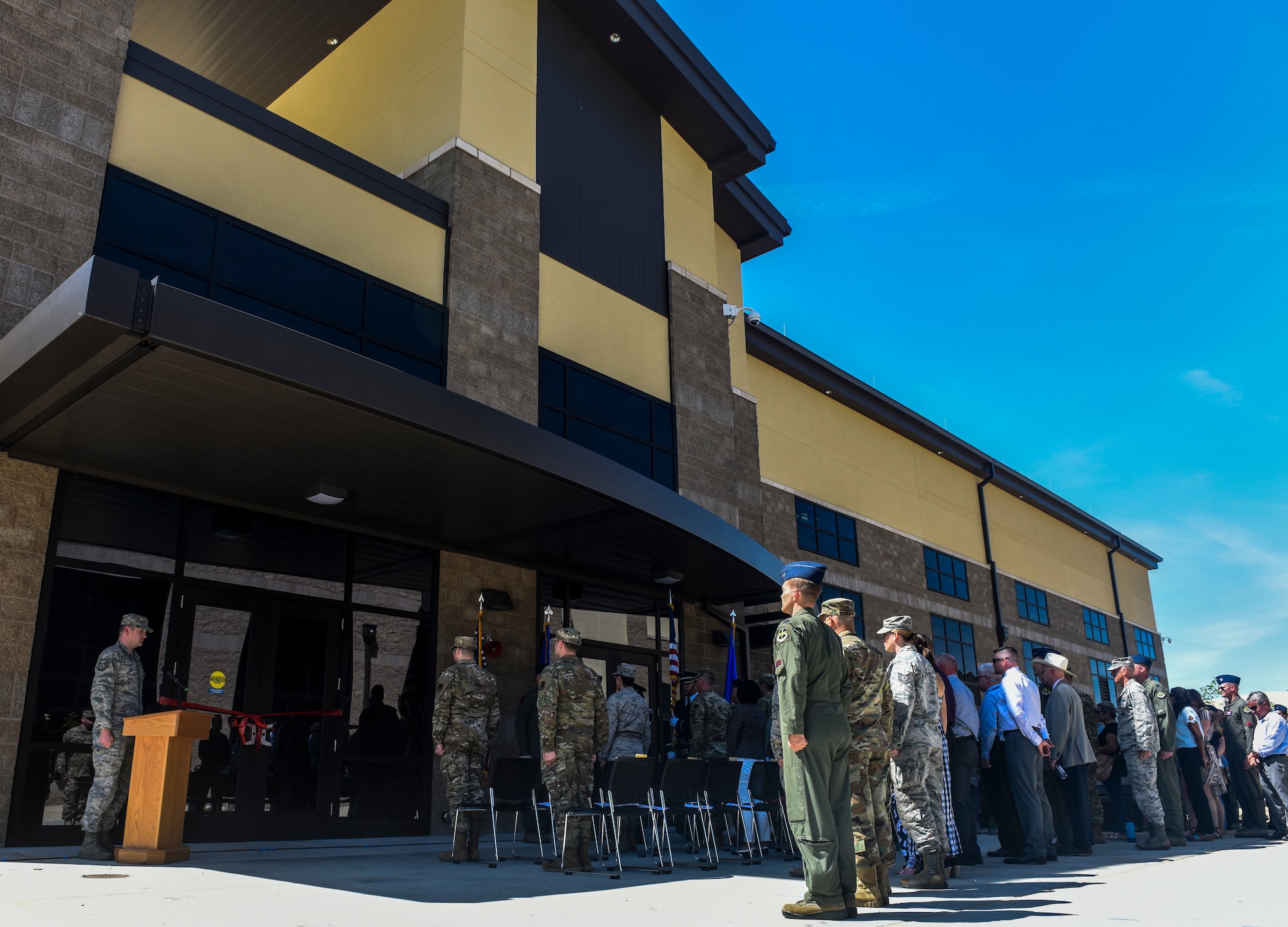 Opening doors to the future 427th Reconnaissance Squadron ribbon cutting ceremony