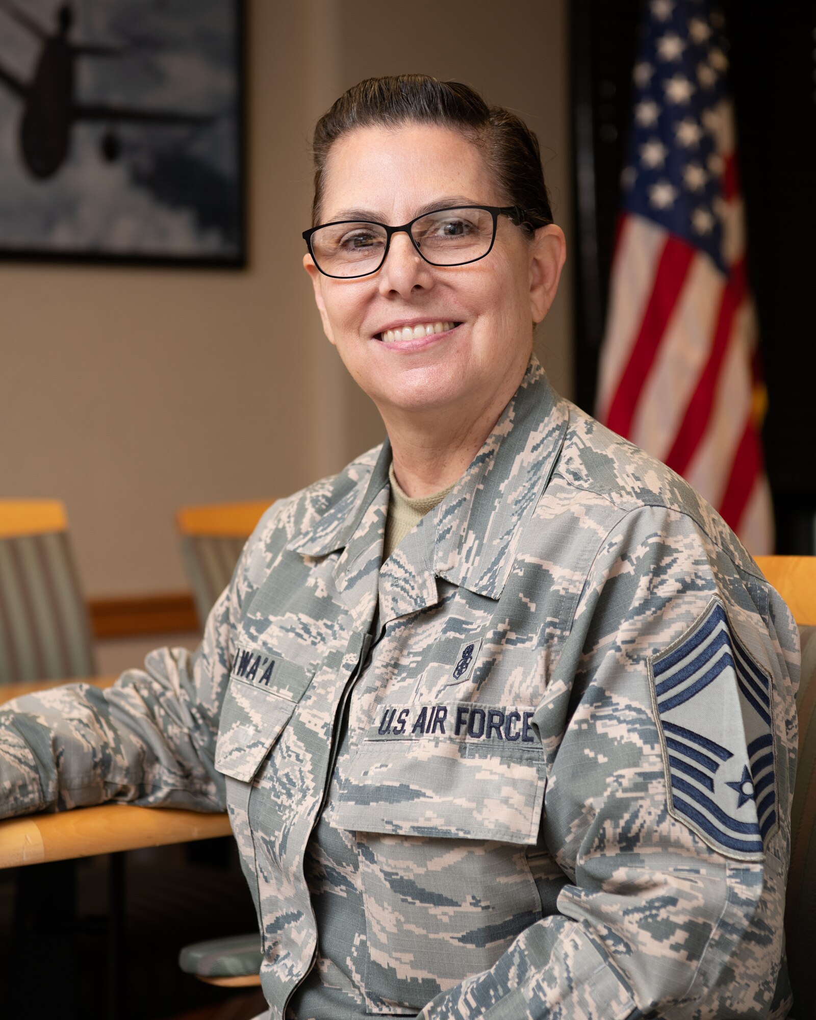 Chief Master Sgt. Patricia Kawa’a, 349th Medical Group